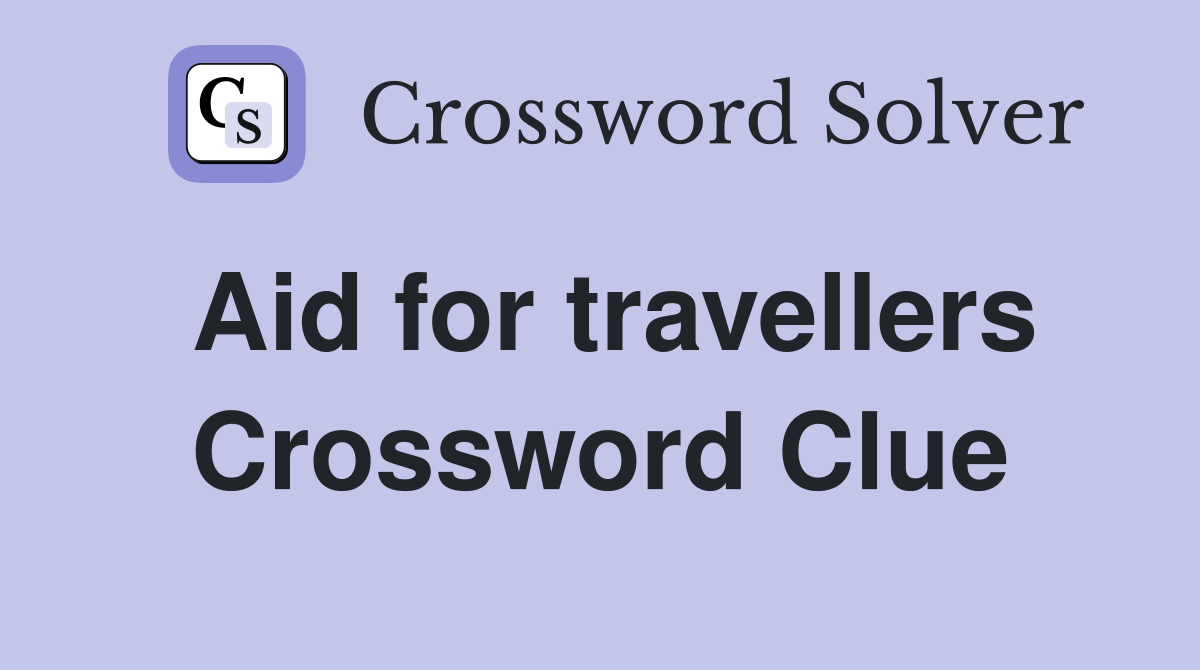 travellers flight crossword clue